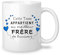 Yufansd Tasse Mug - Le Meilleur Frère de L'Univers - Idée Originale pour Cadeau d'Anniversaire, Noël, Graduation - Souvenir en Céramique 350 ml
