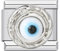 M&S Lucky Hamsa Fatima Evil Eye Heart Flag Country Mother Daughter Stainless Steel 9mm Italian Link Charm Compatible With Nomination Bracelet (Evil Eye Hamsa Fatima)