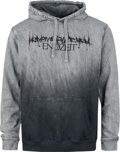 Heaven Shall Burn Endzeit Männer Kapuzenpullover grau