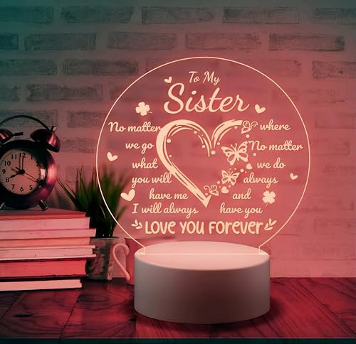 Deluisho Anime 3D Illusion Led Lampe, Benutzerdefiniertes Nachtlicht, 3D Illusion Nachtlicht für Kinder 7 Farben Fernbedienung Dimmen Visual Stereoscopic Nacht-licht (Rotundität)