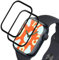 Elecshion Panzer Schutzfolie Glas für Apple watch Series 6/5/4/SE 40mm, 2 Stück Tempered Glass, HD Glas Displayschutz, 9H Härte, Anti-Kratzen, 0.33mm Ultra-klar, Panzerfolie