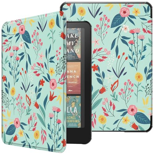 HGWALP Protection Étui Compatible avec Kindle Paperwhite 7 et Kindle colorsoft Signature (12ème gén, 2024),Coque Mince et légère avec de Sommeil et réveil Automatique pour Kindle Paperwhite 7 Pouces