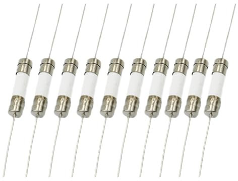10PCS 5 * 20mm 250V Fusible céramique à rupture rapide Fusible tubulaire à action lente Avec une broche,12A