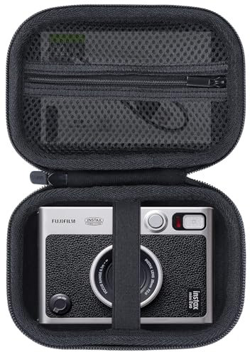 Lebakort Hart Tasche Hülle Etui Tasche für INSTAX Mini EVO Instant Camera (Schwarz)
