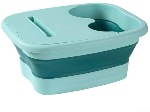 Faltbare leichte Badewanne für den Einsatz auf Reisen oder eine schnelle Abkühlung zu Hause oder im Freien (Grün)