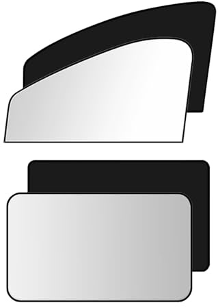 Sonnenschutz Auto Baby, 4 Stück, Magnetisch, Für Auto Seitenscheiben | 4 Stück, 80 × 50 cm, Magnetisch, UV-Schutz, Seitenscheiben, Babys, Kinder