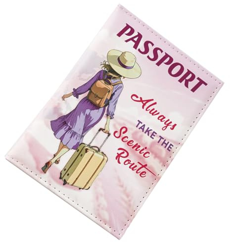 Portapassaporto Per Passaporto Da Viaggio | Impermeabile Portafoglio Per Carte Di Credito E Biglietti D'Imbarco Da Viaggio Per Uomini Donne Bambini E Coppie