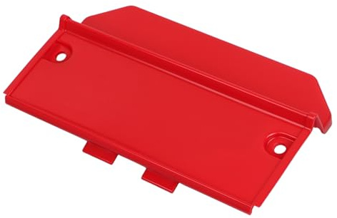 SHMTOOL Motorcycle Red ABS Plastic Battery Box Cover Lid for Honda Fourtrax 300 TRX300FW 4x4 TRX300 2x41988-2000