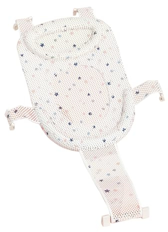 Bébé Baignoire Poche Filet Pliable et Portable Douche Lit Réglable Salle De Bains Bébé Douche Lit Réseau Réglable