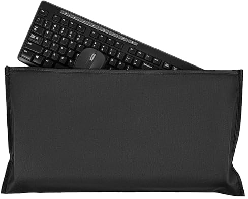 Lunaobrik Aufbewahrungstasche für Tastatur, wasserdichte und staubdichte Tasche, Tasche für mechanische Tastatur | für Zuhause, Reisen, Schule, Schlafsaal, Wohnung, Universitätsschlafsaal, Halle