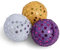 Petface Glitter Kugeln Katze Spielzeug (Pack von 3)