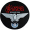 SAXON RÜCKENAUFNÄHER / BACKPATCH #1 WHEELS OF STEEL