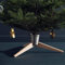 Stelton - Christbaumständer, Aluminium/Buche