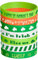 TUPARKA Lot de 35 Bracelets en Caoutchouc trèfle Irlandais en Silicone pour Souvenirs, fêtes, écoles, Cadeaux et Fournitures, Caoutchouc Silicone