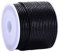 DonDon Fil de Cuir Noir Rouleau de 15 mètres DIY - 2 mm