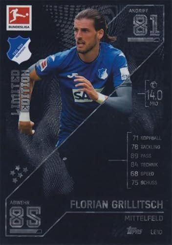 Match Attax Fußball Bundesliga 2021/2022 - Limited Edition Karten LE Einzelauswahl (LE10 - Florian Grillitsch)