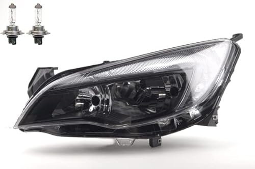 Johns, Scheinwerfer passend für Opel Astra J 12/09-08/12 links + Leuchtmittel