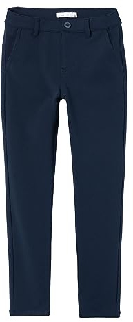 NAME IT Jungen Nkmsilas Comfort Pant 1150-gs Noos Hose, Dark Sapphire, 146 EU