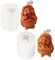JS MOLD Siliko Kerzenform,2 Stück Igel Silikonform Gießform Resin Form, 3D Igel Kerzengießform DIY Candles Mould Für die Herstellung von Kerzen Igelseifenformen