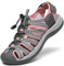 Dannto Sandales Femme Sandales de Randonnée Sandales de Sport d'été Plage pour la Marche(gris,39)