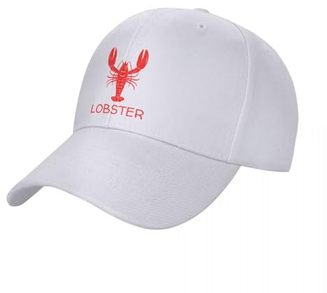 ENWIND Baseballmütze Hummer Baseball Cap Beach Trucker Hut Große Größe Hut Militär Mütze Mann Frau Hut Herren Bedruckte Hüte