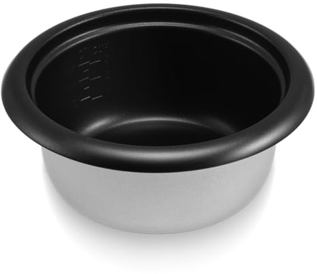 JECOMPRIS Reiskocher Innentopf Universeller Innerer Kochtopf Aus Aluminiumlegierung Mit Skala Antihaft Innenpot Für Reis Suppe Und Kuchen 8.27 Zoll 1 Stück