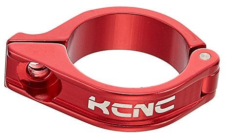 KCNC Road Front Derailleur Clamp Red 31.8mm