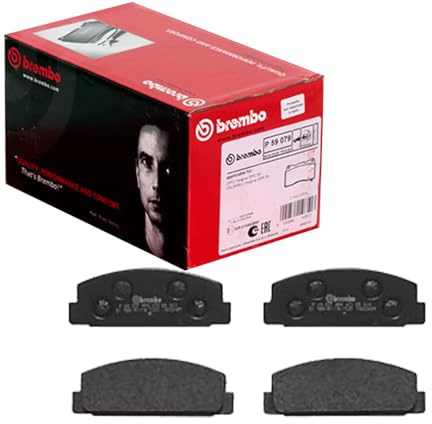 Brembo P49037 Rear Disc Brake Pad - Set of 4