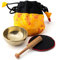 Set de cuenco sonoro mini en bolsa amarilla -5085-