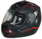 protectWEAR Motorradhelm H510 Arrow schwarz matt/rot - XL