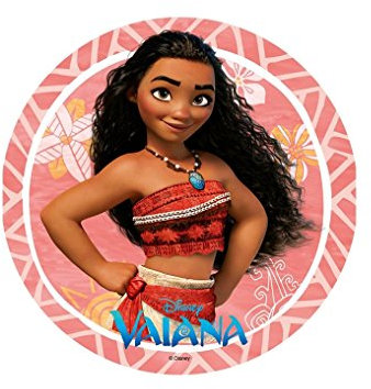 Waffel-Kuchen Ostia Ozeanien Vaiana Disney 72022 ROSA