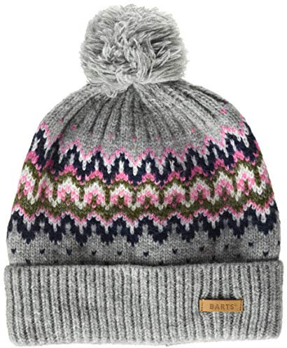 Barts Jungen Scout Beanie Baskenmütze, Grau (Heather Grey 0002), 55