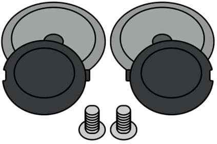 Airoh Kit PLACCHE Visiera/Kit Visor Plates Helios