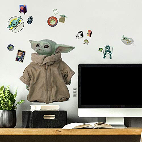RoomMates Wandaufkleber, Motiv: Mandalorian The Child
