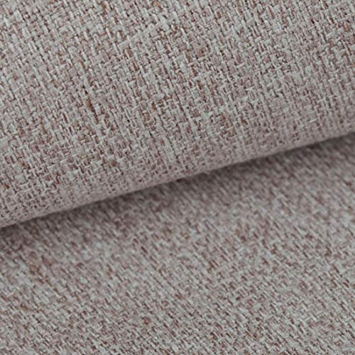 HEKO PANELS Atena Polsterstoff Möbelstoff Meterware - z.B. Stoff für Stühle oder Eckbank Bezug - Beige