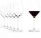 Stölzle Lausitz Rotweinkelch Starlight 6er-Set I 510ml Wein Gläser optimal für Rotwein I Extra Dünne Weinkelche I Spühlmaschinenfeste & Robuste Rotweingläser mit maximaler Geschmacksentfaltung