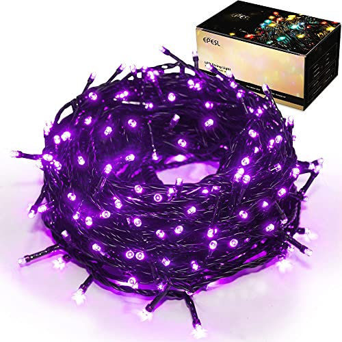 Luci di Natale 35M 320 LEDs Natalizie per Interno da Esterno, Funzione di Memoria con 8 Modalità Estensibile Stringa Luci All'aperto Decorazione per Alberi, Domestici, Halloween, Festa, Nozze - Viola