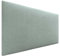 DHOME Cabecero de Polipiel o Tela AQUALINE Liso cabeceros Cabezal tapizado Cama Lujo (Tela Verde Agua, 90cm (Camas 70/80/90))