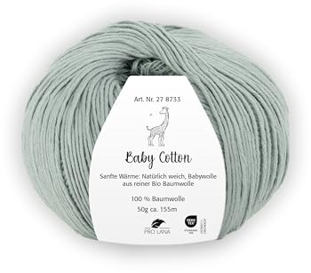 Pro Lana Baby Cotton 62 - gletscher