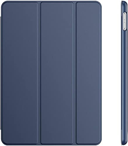 Coque pour Apple iPad Air 1 2013, iPad Air 2 2014, iPad 5ème génération 9,7 2017 et 6ème génération 9,7 2018, coque fine et légère avec support pour iPad 9,7 (bleu)