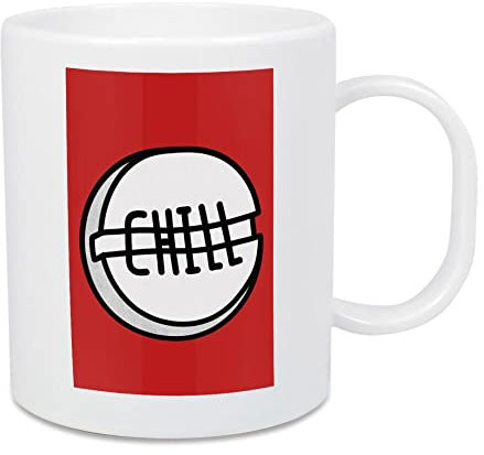 artboxONE Großer Kinderbecher Chill Pill von Rocketman - Typografie