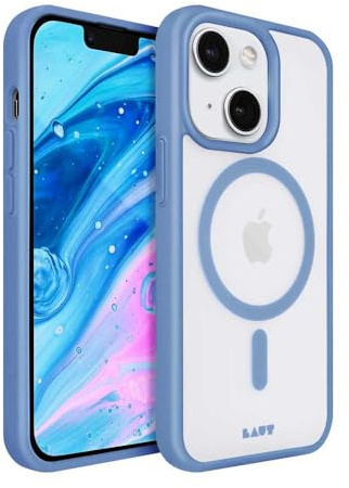 LAUT - HUEX Protect Hülle kompatibel mit MagSafe-Zubehör für iPhone 14 (6.1) - Ocean Blue