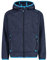 CMP - Kinder-Knit-Tech-Jacke mit fester Kapuze, B. Blaue Donau, 98