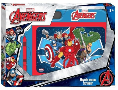 Marvel Spider-Man Zaubertafel 38 x 28 cm, Schreibtafel, Farbig, Bunt, Edelstahl, Glas