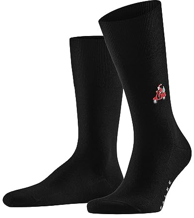 FALKE Airport Driving Santa Socken black (3000), 43-44