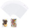 100 Pezzi Piccoli Sacchetti di Cellophane, Sacchetti di Cellophane Trasparenti Richiudibili Piccoli Sacchetti Dolci Autoadesivi per Biscotti, Dolci, Gioielli, Regali e Forcina (7x10cm/2.8x4inch)