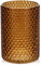 Hollyone Vase en verre marron de 14 cm pour fleurs, vase moderne en verre pour décoration d'intérieur, vase à fleurs décoratif pour mariage, cheminée, fête, table, centre de table, étagère, salon,