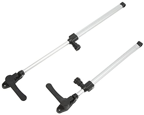 Alzacristalli per Roulotte e Roulotte, Lega di Alluminio Antiossidante 1 Paio di Aste di Supporto per Finestre Telescopiche Resistenti Alla Ruggine 310-435 Mm per Roulotte e Camper