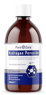 PureCare - Hydrogen Peroxide 3% - 250ml, 10 Vols, Clear