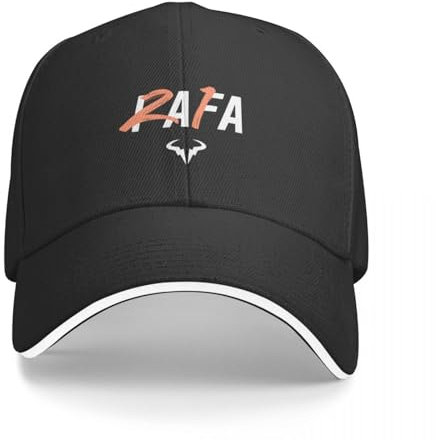 Basecap Rafa 21 Cap Baseballkappe Cap Hut Sonnenschutzkappe für Männer Frauen